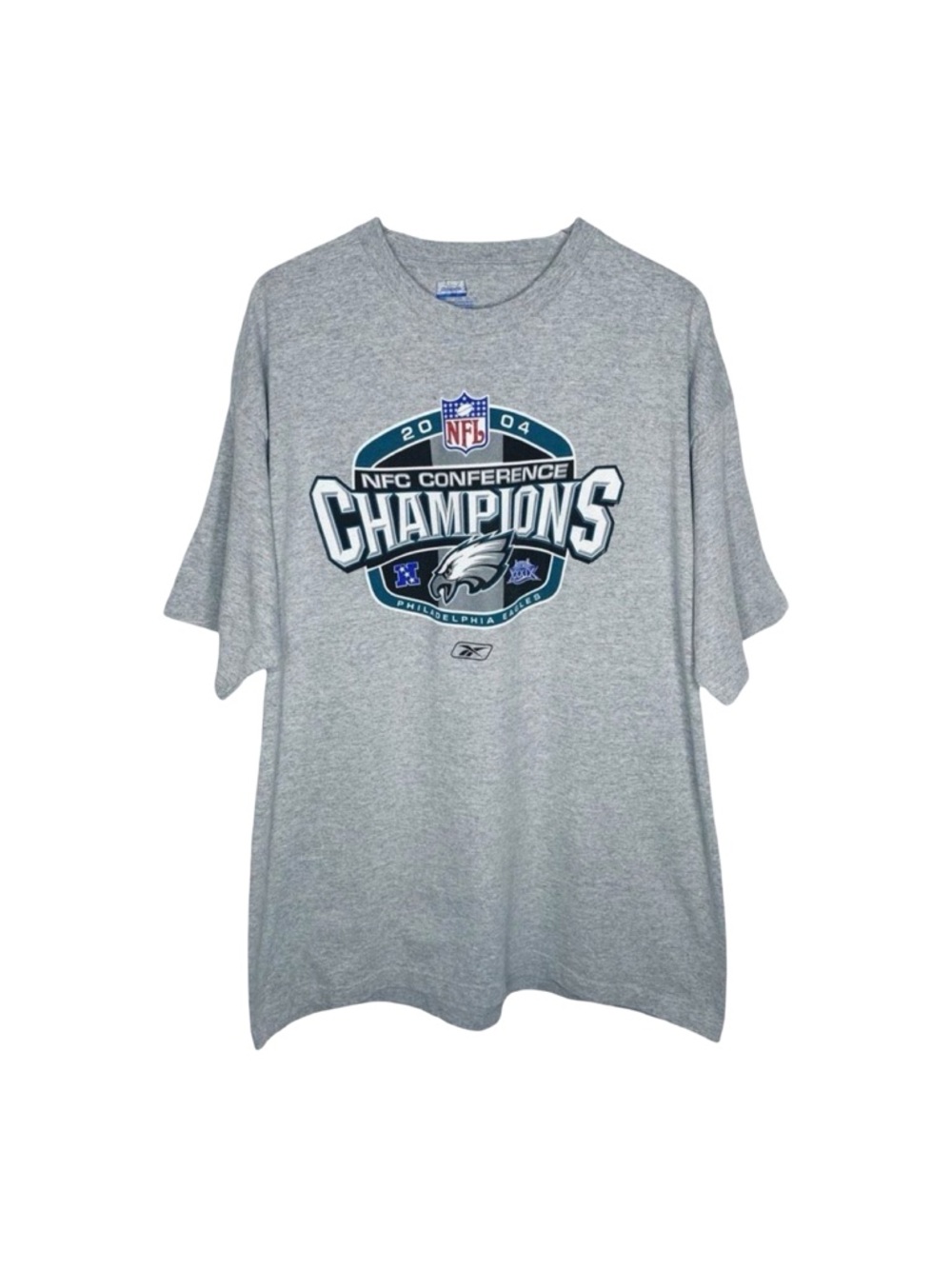 Vintage Reebok x NFL 2004 NFC Conference Champions Philadelphia Eagles Tee